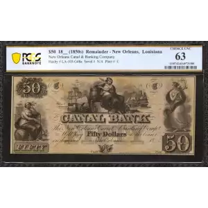 Obsolete $50 Note