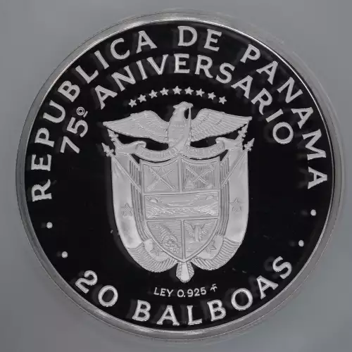 PANAMA Silver 20 BALBOAS (3)