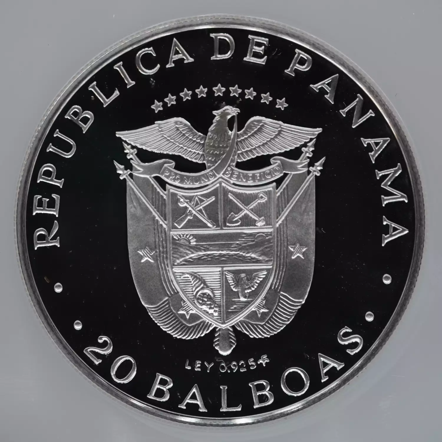 PANAMA Silver 20 BALBOAS (3)