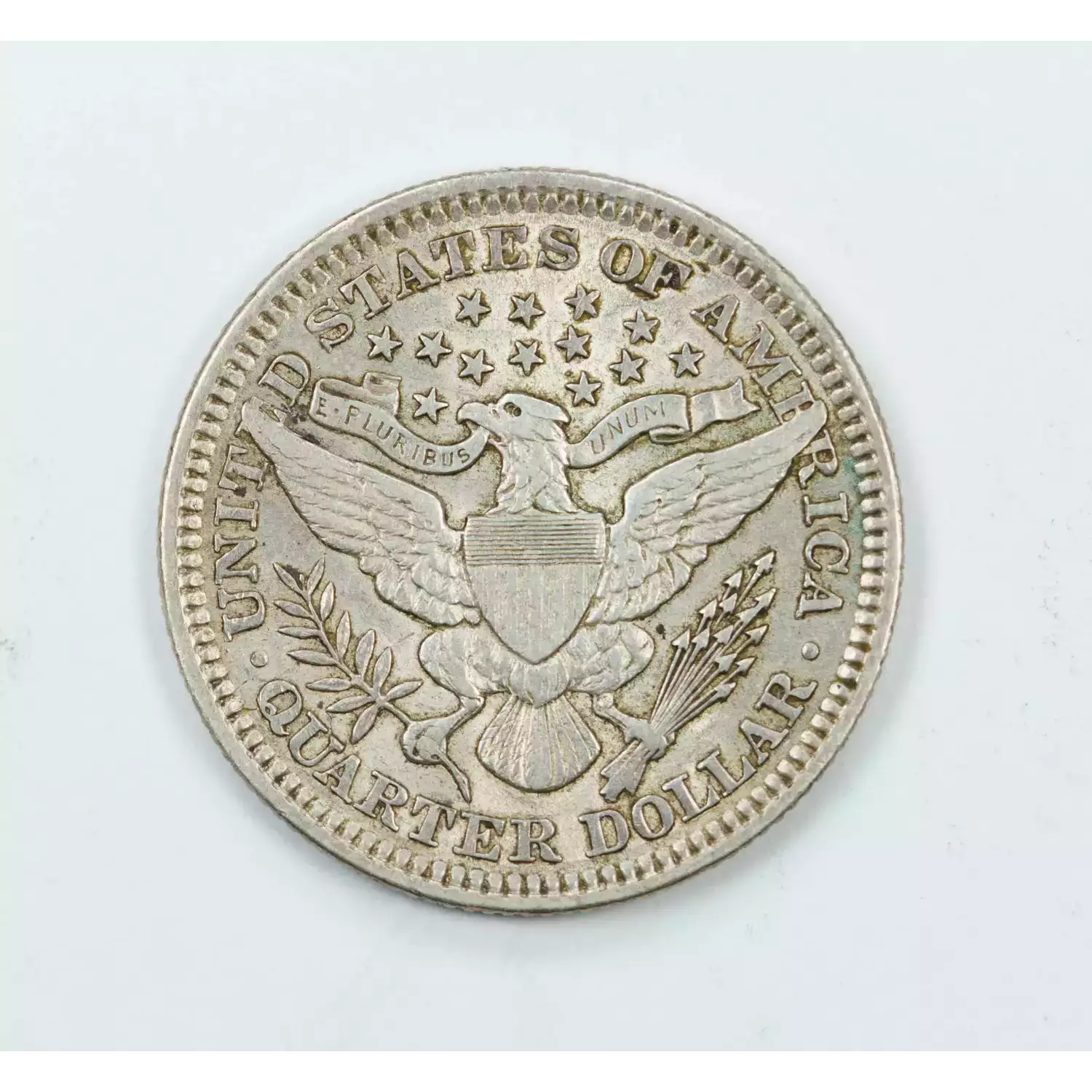 Patterns ---1891 Barber Quarter (silver) -Silver- 0.25 Dollar (4)