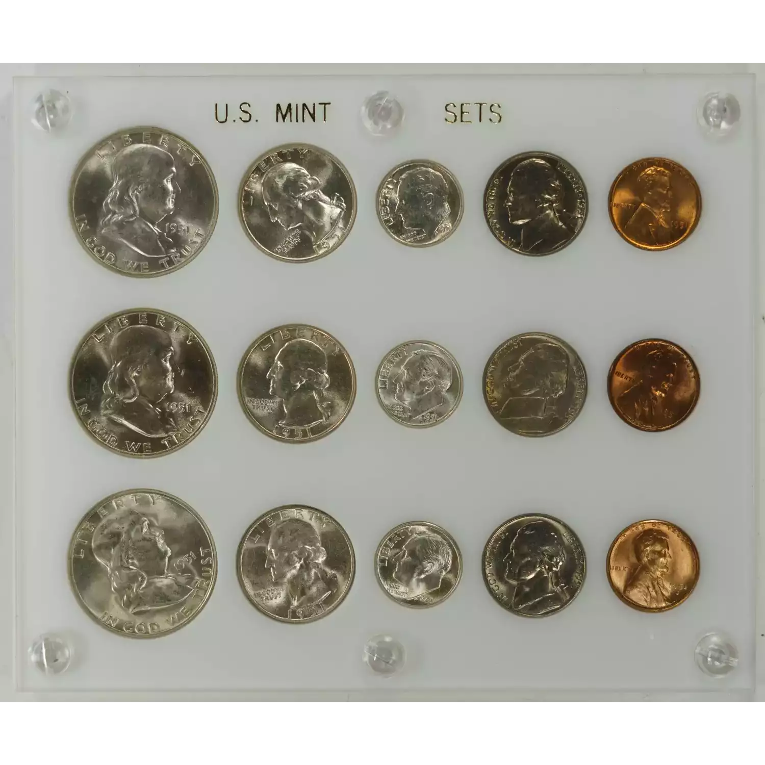 Proof and Mint Sets -Mint Sets--Uncirculated Set PDS ($2.86 FV) --  Set