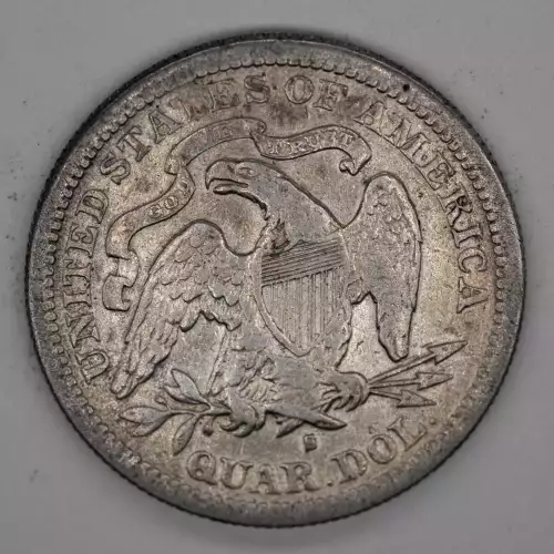 Quarter Dollars---Liberty Seated (2)