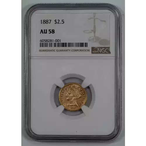 Quarter Eagles---Liberty Head 1840-1907 -Gold- 2.5 Dollar