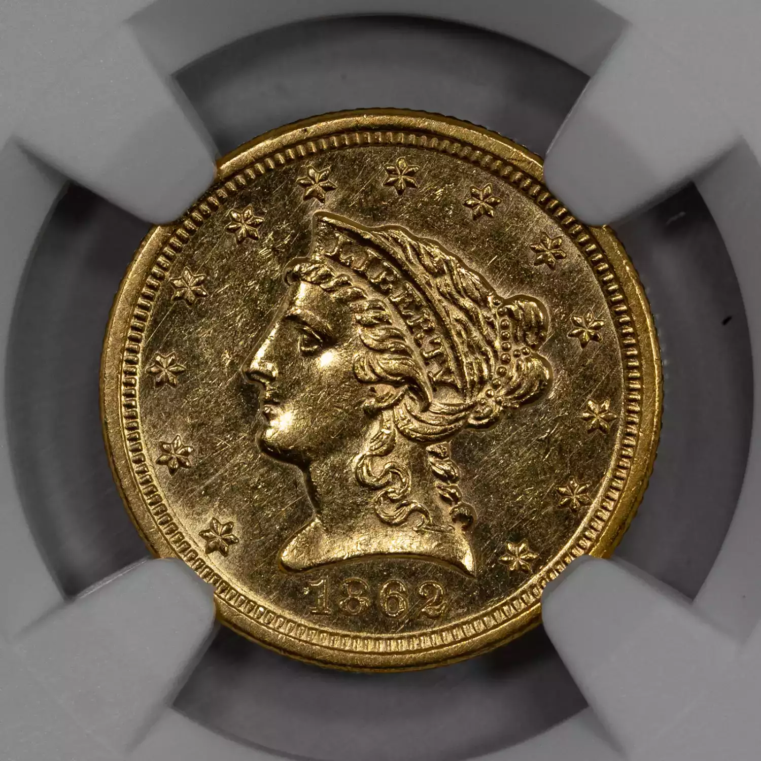 1862-SAN FRANCISCO NGC MS-61 - Kearney Coin Center