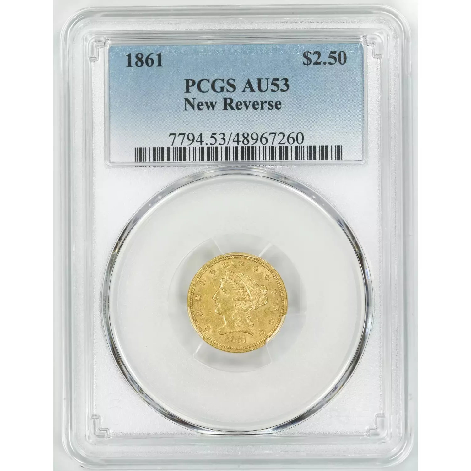 Quarter Eagles---Liberty Head 1840-1907 -Gold- 2.5 Dollar
