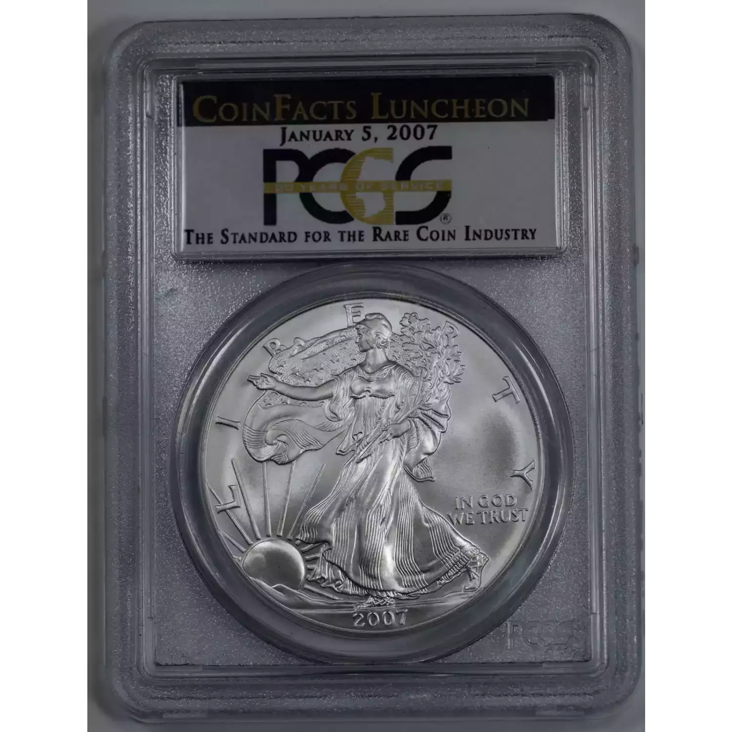 2007 American Silver Eagle PCGS MS69 