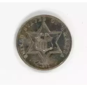 Silver Three Cent Pieces Trimes-1851-1873