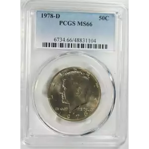 Half Dollars---Kennedy 1971-Present -Copper-Nickel- 0.5 Dollar