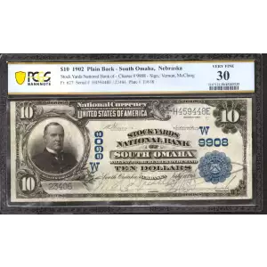 $10  Blue Seal Third Charter Period 627