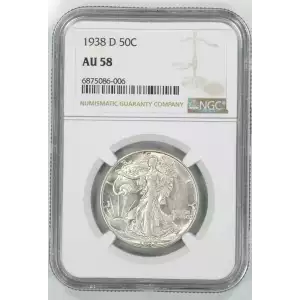 Half Dollars---Liberty Walking 1916-1947 -Silver- 0.5 Dollar