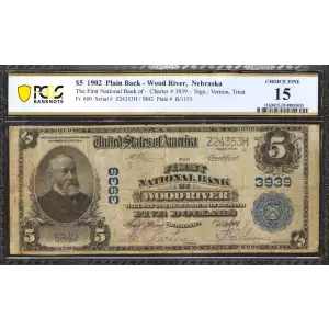 $5  Blue Seal Third Charter Period 600