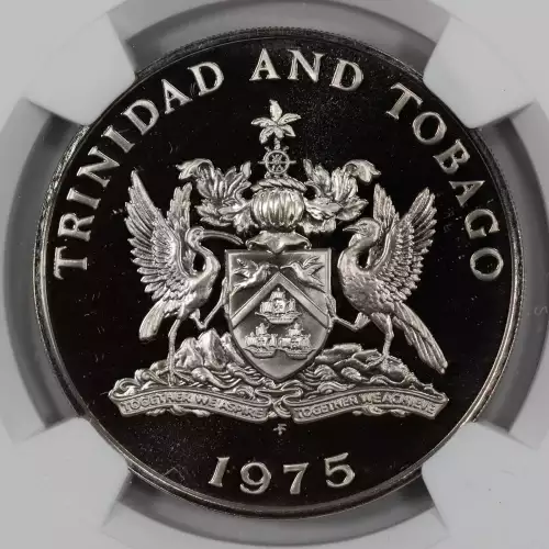 TRINIDAD & TOBAGO Silver DOLLAR (2)