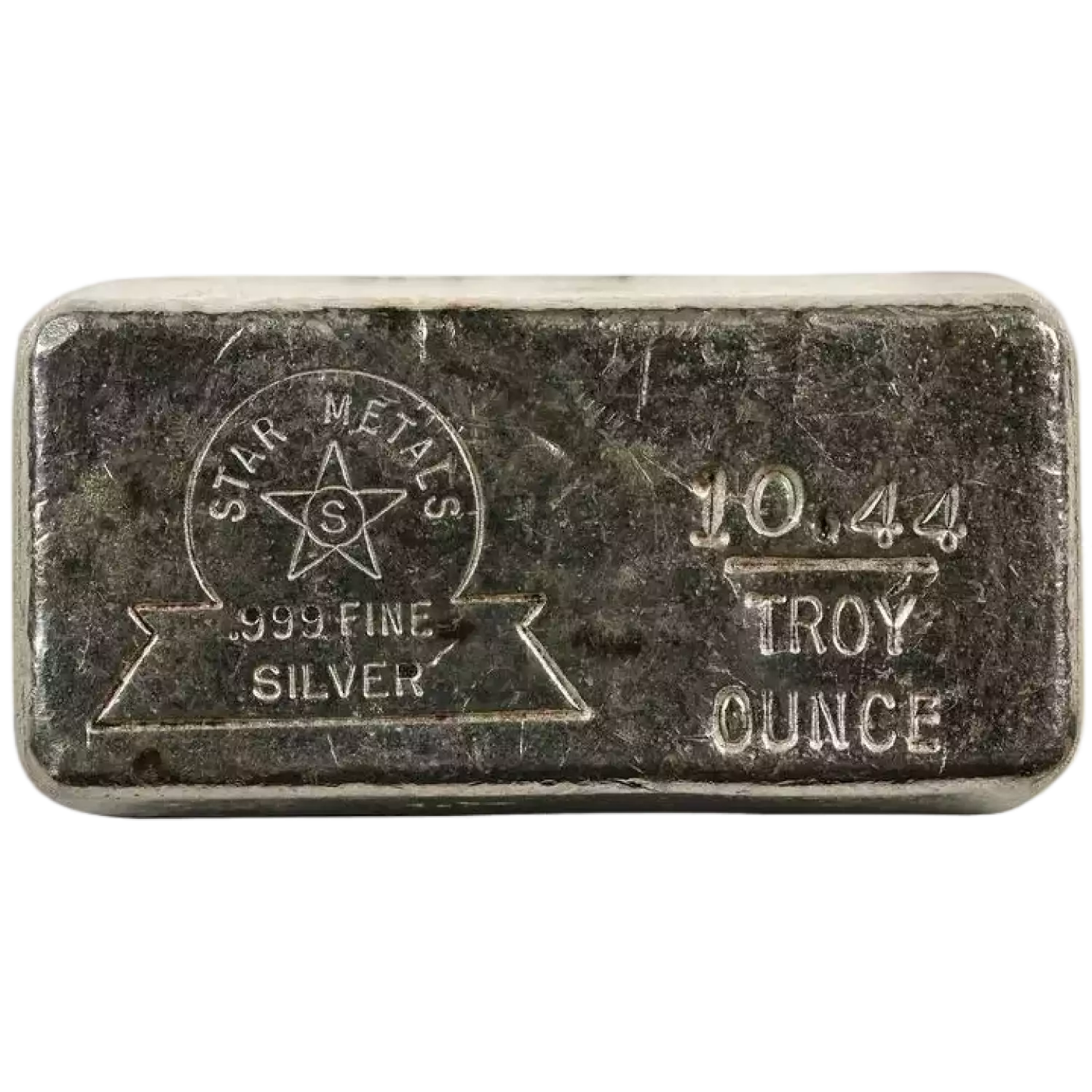 Vintage 10.44 oz Star metals Silver Bar (2)